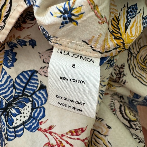 Ulla Johnson Francesca Dress in Magnolia print - Picture 9 of 10